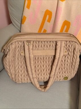 HAPP Brand Paige Carryall in Dusty Rose